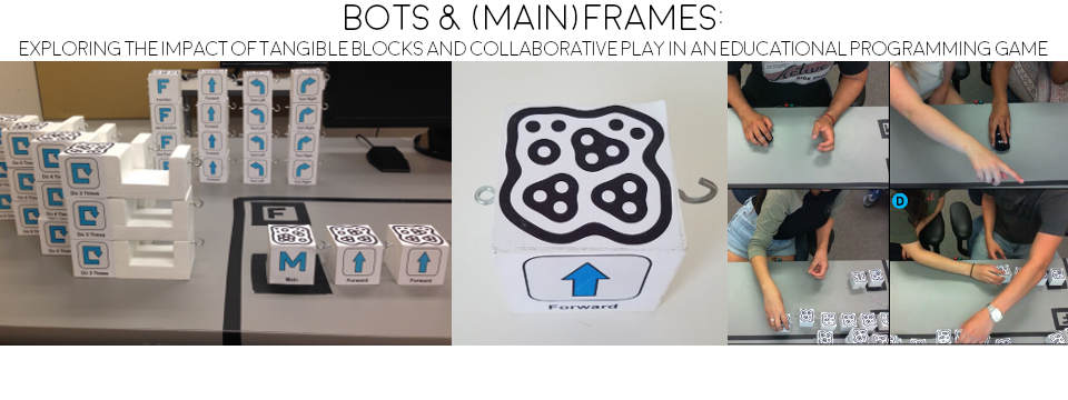 Tangible and Graphical Versions of Bots & (Main)Frames